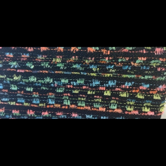 ๐ฏ Authentic KURT GEIGER TWEEDED Multicolor/ Neon Small Bag - Picture 10 of 15